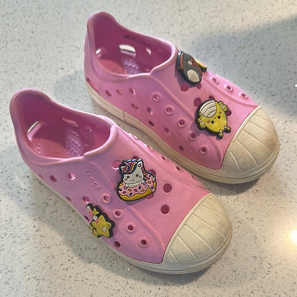 Size 10 Girls Crocs